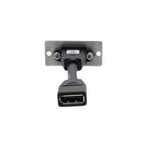 Kramer W-DP - Modulares Faceplate-Snap-In - DisplayPort - Schwarz