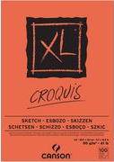 CANSON Skizzen- und Studienblock XL Croquis, DIN A3 100 Blatt, 90 g/qm, kopfgeleimt, sehr stabile Rückseite, - 1 Stück (C200787303)