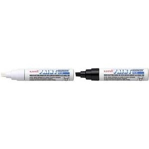 uni-ball Permanent-Marker PAINT (PX-30), weiß Strichstärke: 4,0 - 8,5 mm, wasserfest, nicht verwischbar, - 6 Stück (PX-30 BL)
