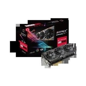 ASUS ROG-STRIX-RX580-O8G-GAMING - Grafikkarten - Radeon RX 580 - 8 GB GDDR5 - PCIe 3.0 x16 - DVI, 2 x HDMI, 2 x DisplayPort ASUS ROG-STRIX-RX580-O8G-GAMING - Grafikkarten - Radeon RX 580 - 8 GB GDDR5 - PCIe 3.0 x16 - DVI, 2 x HDMI, 2 x DisplayPort