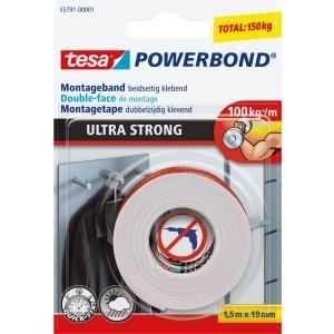 TESA 55791-00001 - Montageband - Weiß - Outdoor - Kunststoff - Holz - Sichtverpackung (55791-00001-00)