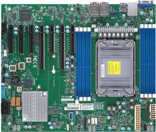 SUPERMICRO X12SPL-LN4F - Motherboard - ATX - LGA4189-Sockel - C621A Chipsatz - USB 3.2 Gen 1 - 4 x Gigabit LAN - Onboard-Grafik