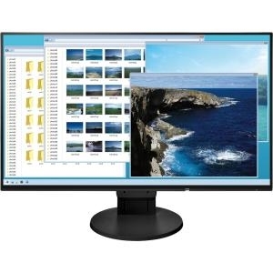 Eizo FlexScan EV2451-BK - LED-Monitor - 60.5 cm (23.8) - 1920 x 1080 Full HD (1080p) - IPS - 250 cd/m² - 1000:1 - 5 ms - HDMI, DVI-D, VGA, DisplayPort - Lautsprecher - Schwarz (EV2451-BK)