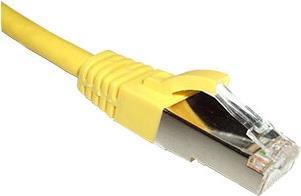 ACT 0.5m Cat6a SSTP cavo di rete Giallo 05 m S/FTP (S-STP)