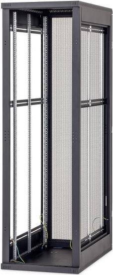 19-Netzwerkschrank 32HE, Triton RMA-32-A81-BAX-A1-MAA, 800x1000, Frontglastür (Linksans.), perf. Rücktür (80% / Rechtsans.), schwarz (RMA-32-A81-BAX-A1-MAA)