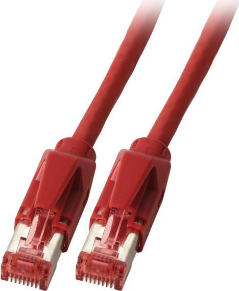 RJ45 Patchkabel 2x TM21 Daetwyler 1200 MHz 1,5 Meter Rot (K8708RT.1,5)
