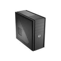 BitFenix Shinobi Window - Midi Tower - ATX - ohne Netzteil (ATX / PS/2) - Schwarz - USB/Audio (BFC-SNB-150-KKW1-RP)