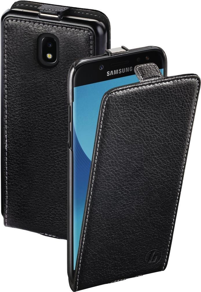 Hama Flap Case Smart Case - Essential - Flip-Hülle für Mobiltelefon - Leder - Schwarz - für Samsung Galaxy J5 (2017)