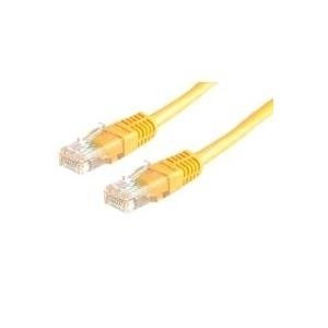 ROLINE 21.15.0542 cavo di rete Giallo 2 m Cat5e U/UTP [UTP] (Roline CAT5e UTP CU Ethernet Cable Yellow 2m)