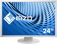 EIZO FlexScan EV2430-GY - LED-Monitor - 61,1 cm (24.1) - 1920 x 1200 Full HD (1080p) - IPS - 300 cd/m² - 1000:1 - 14 ms - DVI-D, VGA, DisplayPort - Lautsprecher - Hellgrau (EV2430-GY)