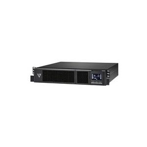 V7 UPS1RM2U1500-1E - USV (Rack - einbaufähig) - 1350 Watt - 1500 VA Bleisäure 7 Ah - RS-232, USB - Ausgangsbuchsen: 8 - 2U - Europa