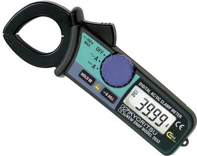Kyoritsu KEW-2033 Stromzange digital CAT III 300 V Anzeige (Counts): 3000 (KEW-2033)