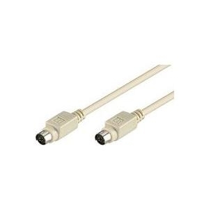 MicroConnect - Tastatur- / Maus-Kabel - PS/2 (M) bis PS/2 (M) - 2 m