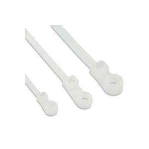 InLine - Kabelbinder - mit Montageloch - 100 mm Länge - 3,6 mm Breite - (Packung mit 100) (59975A)