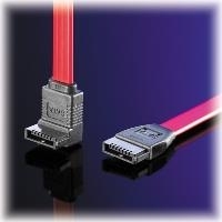 VALUE Internes Festplattenkabel, SATA 3.0 Gbit/s, gewinkelt 1,0m (11.99.1561)