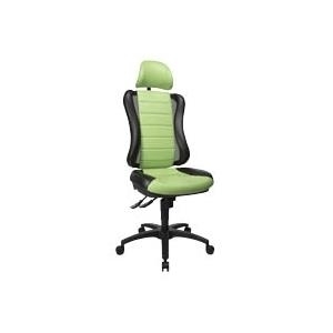 Sedia da ufficio Topstar Headpoint RS nero/verde