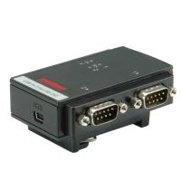 USB 2.0 nach RS232 Adapter für DIN Hutschiene, 2 Port (12.02.1002) USB 2.0 nach RS232 Adapter für DIN Hutschiene, 2 Port (12.02.1002)