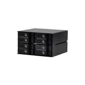 Jou Jye Computer JJ-1080M-SS - Gehäuse für Speicherlaufwerke - 6.4 cm ( 2.5 ) - Schwarz