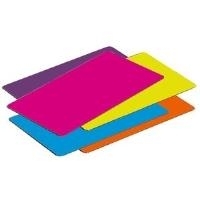 PAGNA Schreibunterlage Trend (B)540 x (T)360 mm, farbig sortiert in den Farben: dunkelrosa, lindgrün, lila, orange, - 10 Stück (21712-00)