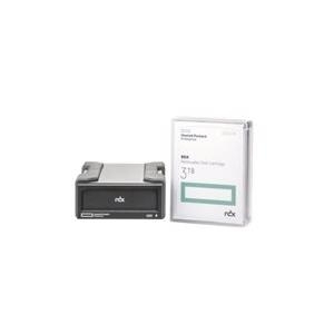Hewlett Packard Enterprise HPE RDX Removable Disk Backup System - Laufwerk - RDX - SuperSpeed USB3.0 - extern - mit 3-TB-Kassette - für ProLiant ML30 Gen9, ML30 Gen9 Base, ML30 Gen9 Performance (P9L72A)