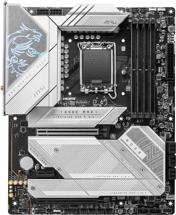 MSI MPG Z790 EDGE TI MAX WIFI - Mainboard - ATX - Intel Z790 - 1700 - - SATA/ATA - 3 Jahre mit Vorabaustausch-Service (7E25-001R)