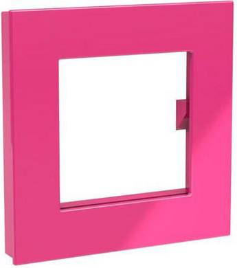 Dahle Magnet Mega Magnet Square XL, pink, 75 x 75 mm, inkl. Fotohalterung (B x H) 75 mm x 75 mm Pink 1 St. 76-95553-14823 (76-95553-14823)