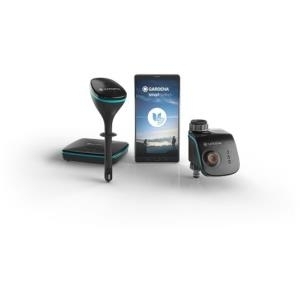 Gardena Smart Sensor Control Set - Batterie/Akku - Temperatur - AA - -1 - 50 °C - 0 - 200 Lux - Schwarz (19102-20)