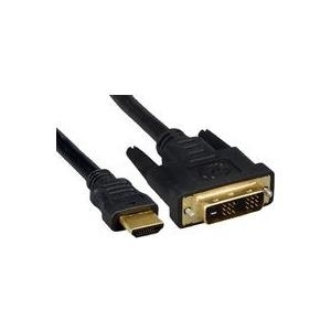 MicroConnect - Videokabel - HDMI / DVI - HDMI (M) bis DVI-D (M) - 1 m - Schwarz