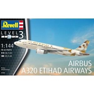 Revell Airbus A320 - 1:144 - Montagesatz - Flugzeugzelle - Airbus A320 - Passagierflugzeug - Kunststoff (03968)