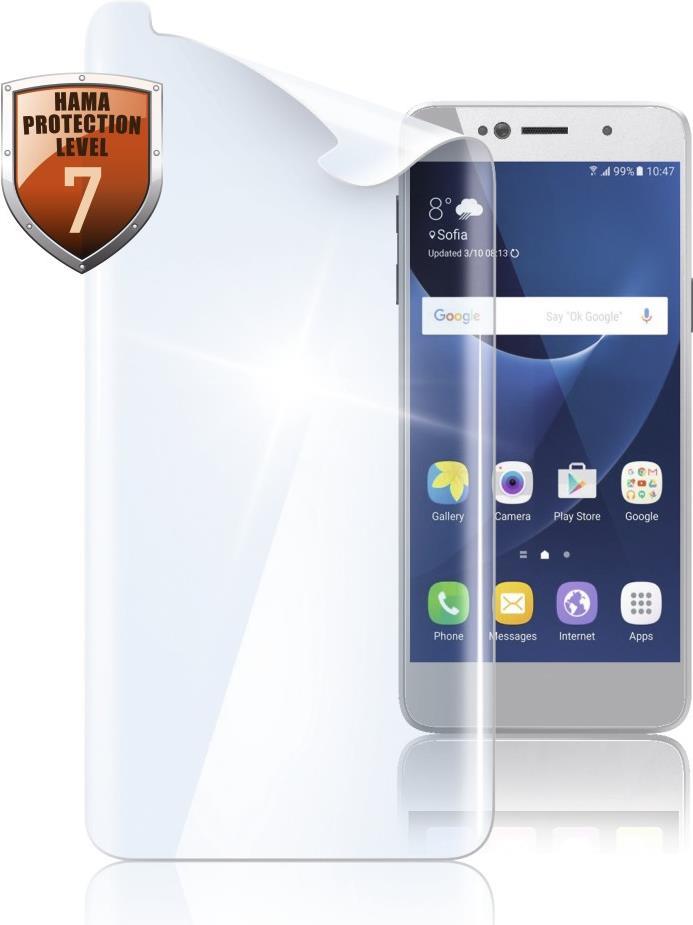 Hama Full Screen Curved - Klare Bildschirmschutzfolie - Samsung - Transparent - 1 Stück(e) (00186206)