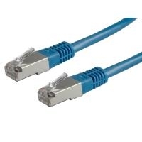 ROLINE S/FTP [PiMF] Patch Cord Cat.6, blue 7.0m cavo di rete Blu (Roline CAT6 S/FTP PimF CU Ethernet Cable Blue 7m)