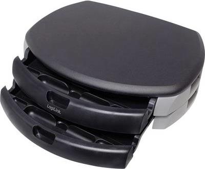 LogiLink Dual Monitor and Printer Stand - Aufstellung für Monitor/Drucker (Packung mit 2)