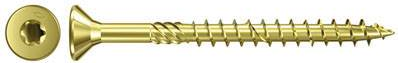 Fischer 653617 Senkkopfschrauben 6 mm 60 mm Torx galvanisch verzinkt 100 St. (653617)