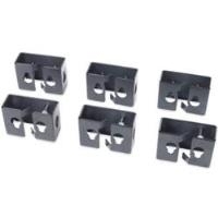 Schneider Electric APC Cable Containment Brackets with PDU Mounting - PDU-Montagehalterungen - Schwarz - für NetShelter SX (AR7710)