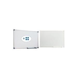 HEBEL Weißwandtafel 2000 Emaille (B)2000 x (H)1000 mm, grau Alurahmen, Arbeitsfläche aus Stahlblech, magnethaftend (63059-84)
