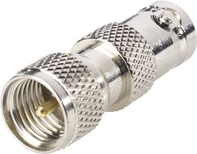 TRU COMPONENTS Mini-UHF-Adapter Mini-UHF-Stecker - BNC-Buchse 1 St. (1579321)