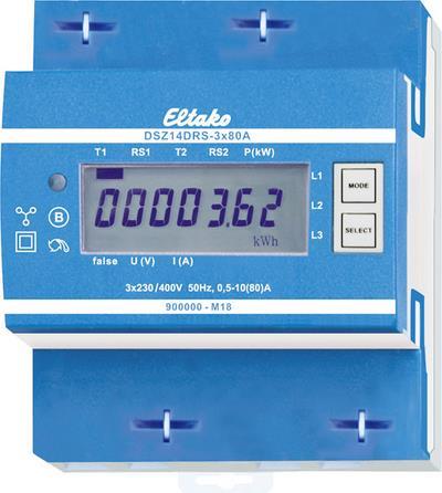 ELTAKO DSZ14DRS-3x80A MID contatore trifase calibrato MID (28365715)