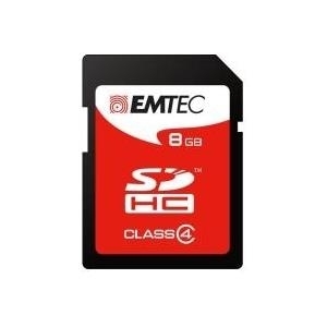 EMTEC Jumbo Super - Flash-Speicherkarte - 8GB - Class 4 - SDHC (ECMSD8GHC4)