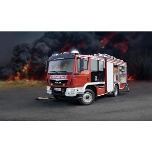 Revell 07452 Feuerwehr-Auto Schlingmann HLF 20 Varus 4x4 Bausatz (07452)