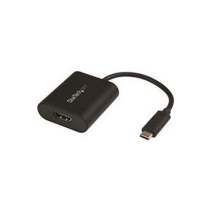 StarTech.com USB-C to HDMI Adapter with Presentation Mode Switch - 4K 60Hz - Externer Videoadapter - USB Type-C - HDMI - Schwarz
