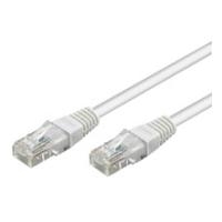 Wentronic Goobay CAT 6 Patchkabel, U/UTP, Weiß, 2 m - CCA Kupfergemisch (68635)