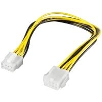 Good Connections Alcasa GOOD CONNECTIONS - Stromkabelverlängerung - 8 Pin PCI Express Power Anschluss -> 8 Pin Buchse - 0.2 m (5021-8PVL)