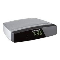 Grundig SONOCLOCK 600 - Radiouhr - 0.2 Watt - Schwarz, Silber
