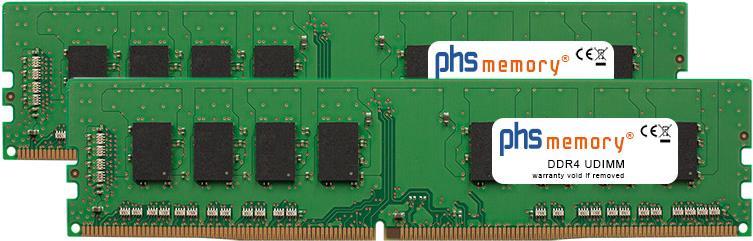 PHS-memory 64GB (2x32GB) Kit RAM Speicher für Gigabyte GA-B150M-D2V DDR4 (rev. 1.0) DDR4 UDIMM 2666MHz PC4-2666V-U (SP305674)