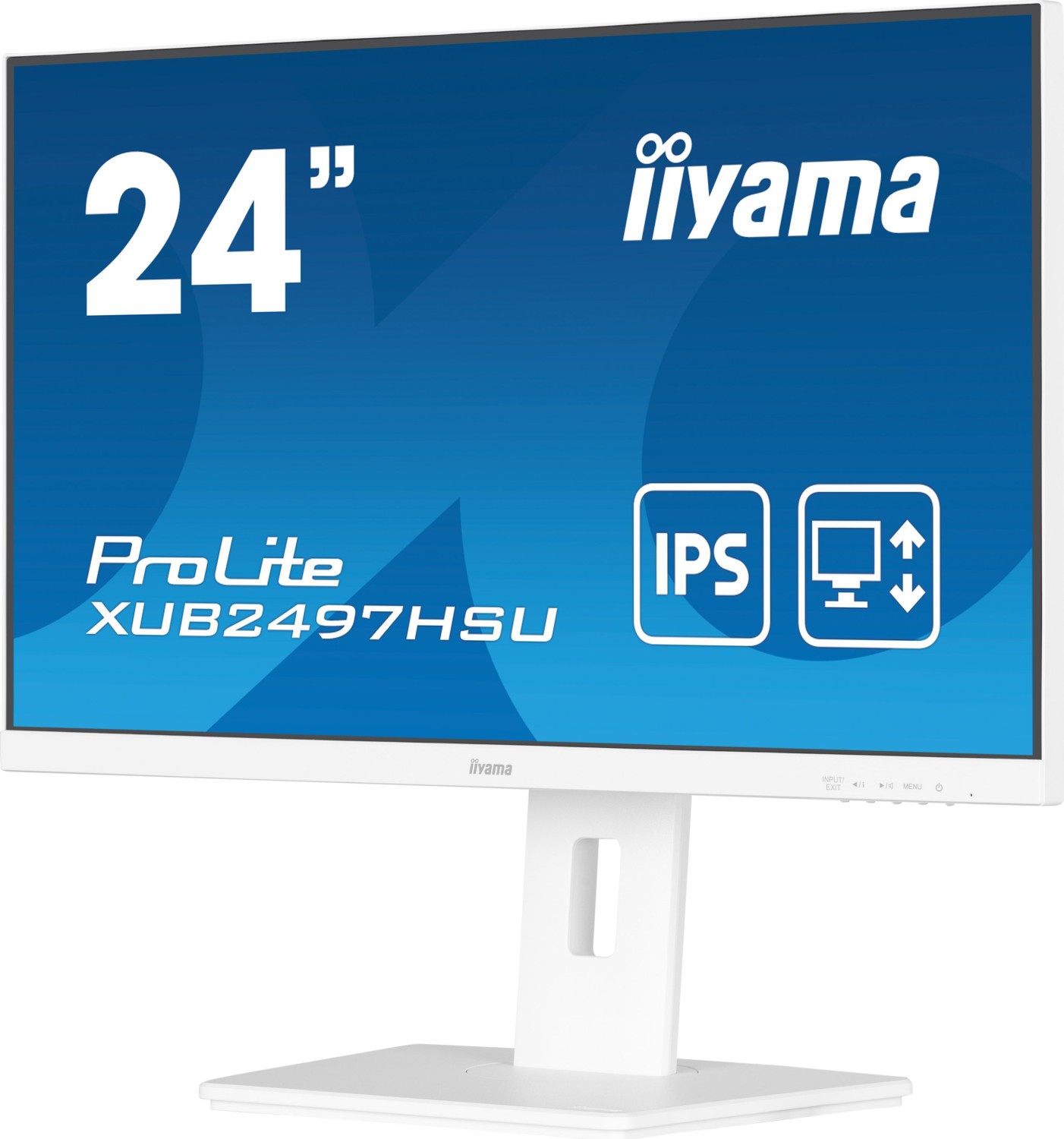 iiyama ProLite XUB2497HSU-W2 Monitor PC 605 cm 23.8 1920 x 1080 Pixel Full HD LED Bianco (iiyama XUB2497HSU-W2 24 IPS LCD)