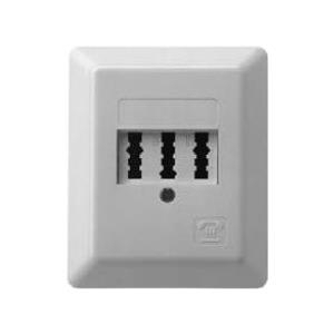 Kräcker - Wanddose - TAE-NFN - Pure White, RAL 9010 (1-673.03.5.11)