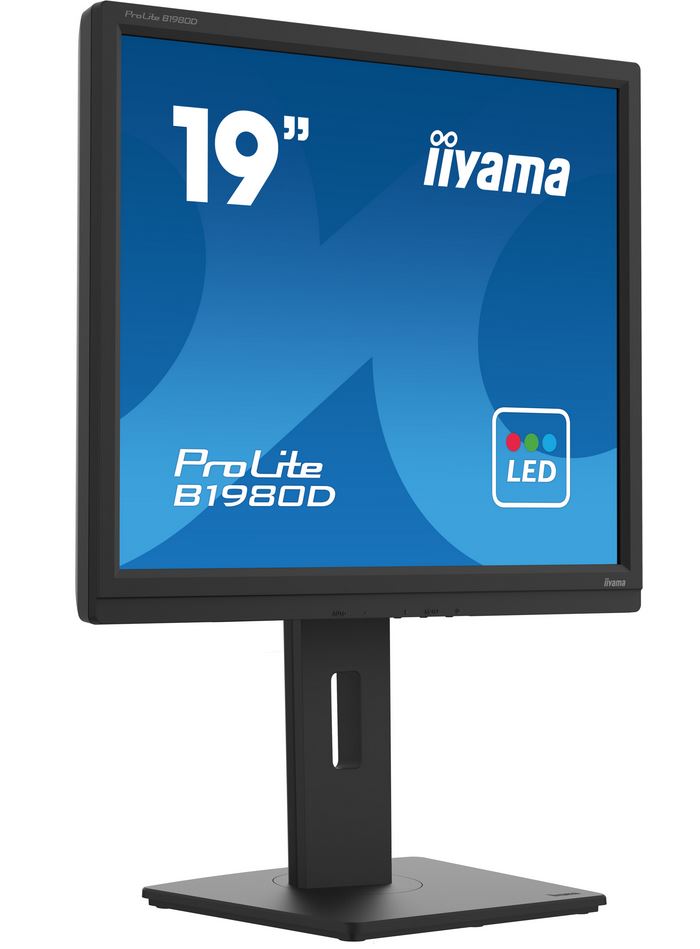 iiyama ProLite B1980D-B5 Monitor PC 483 cm 19 1280 x 1024 Pixel SXGA LCD Nero (iiyama ProLite B1980D-B5 19' Monitor designed fo