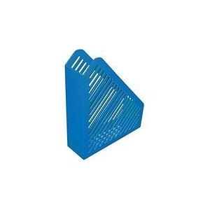 helit Stehsammler Gitterstruktur, DIN A4, Polystyrol, blau eckenschonend durch Raster in Einfüllrichtung - 1 Stück (H6361234)