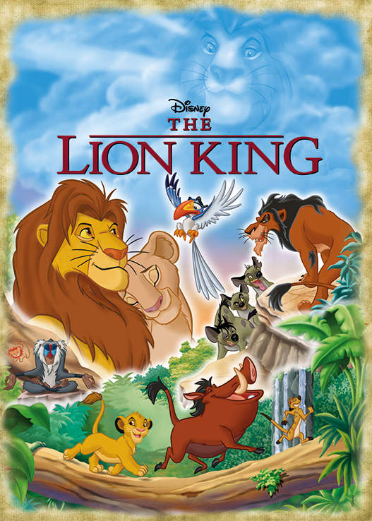 Disney Premium Collection Classic Collection The Lion King 1000 pcs Puzzle 1000 pz Cartoni