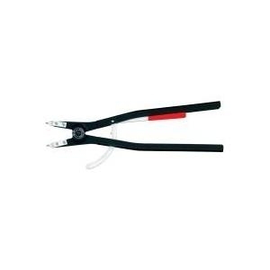 Pinza per anelli elastici Knipex adatta per anelli esterni 122-300 mm forma della punta dritta 46 10 A5 (46 10 A5)